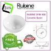 RUBINE SPIN 40B Ceramic Basin
