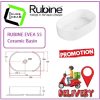 RUBINE EVEA 55 Ceramic Basin
