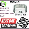 MONIC U-495 STAINLESS STEEL SINK