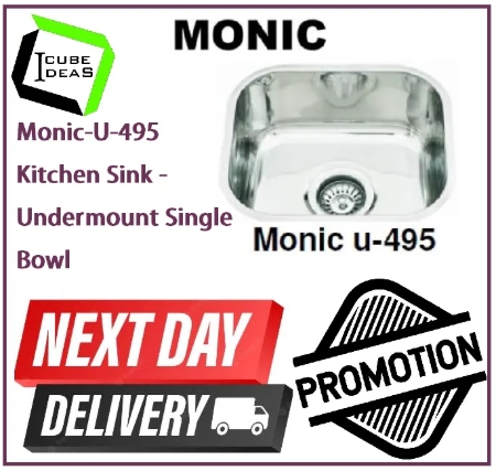 MONIC U-495 STAINLESS STEEL SINK