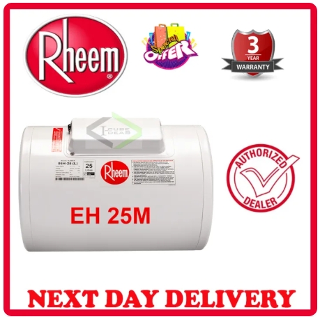 RHEEM EH 25M Horizontal Electric Storage Water Heater 25Litres