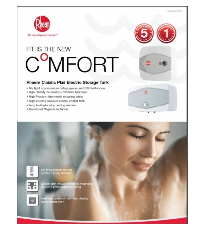 RHEEM RCY 30 Classic Plus Storage Water Heater - Image 3