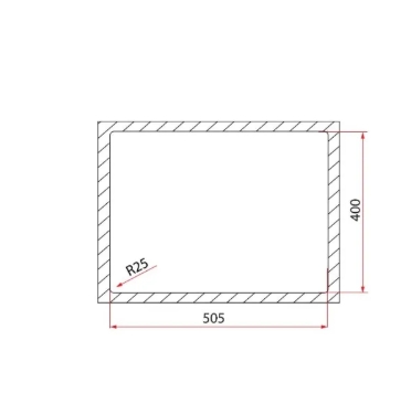 RUBINE DMX 610 18/8 Stainless Steel SINK - Image 4