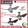 ELMARK LMD 37 ABS Blade 38″ Ceiling Fan ( KOA , ORB , L-GREY )