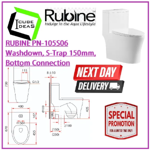 RUBINE PN-105S06 Washdown, TOILET