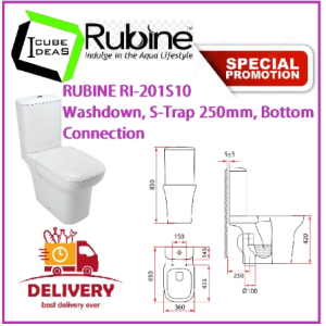 RUBINE RI-201S10 Washdown, TOILET
